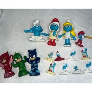 Smurfs & PJ Masks figurines
